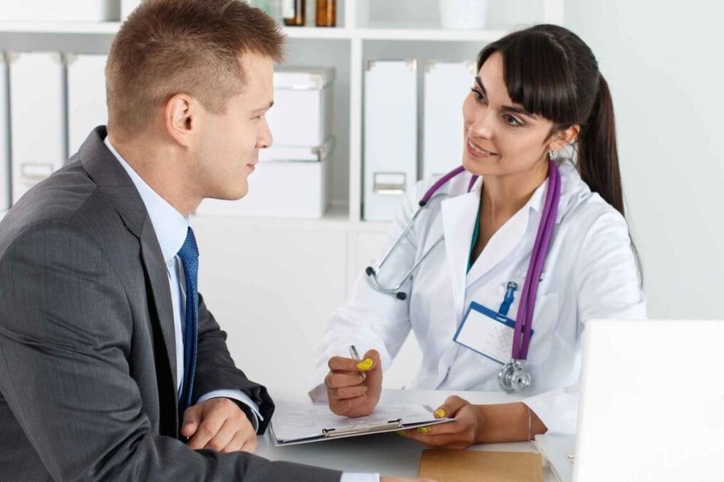 visit a doctor for bacterial prostate