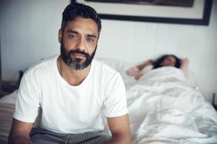 Man with prostate after sex